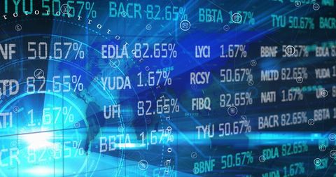 Global Financial Data and Digital Interface Analytics - Download Free Stock Images Pikwizard.com