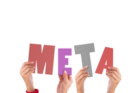 hands holding colorful meta letters transparent illustration - Download Free Stock Videos Pikwizard.com