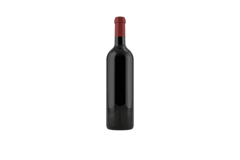 transparent wine bottle illustration on isolated background - Download Free Stock Videos Pikwizard.com