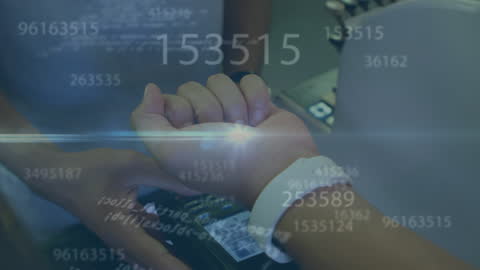 Digital Payment Technology with Smartwatch Concept