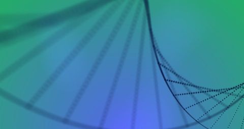 Abstract DNA Helix with 3D Spiraling Effect on Gradient Background - Download Free Stock Images Pikwizard.com