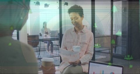 Digital Interference with Diverse Team Networking at Office Meeting