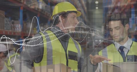 Warehouse Team Analyzing Business Data Trends - Download Free Stock Images Pikwizard.com