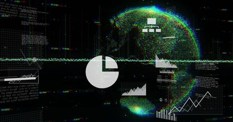 Artificial intelligence and data processing with global connection