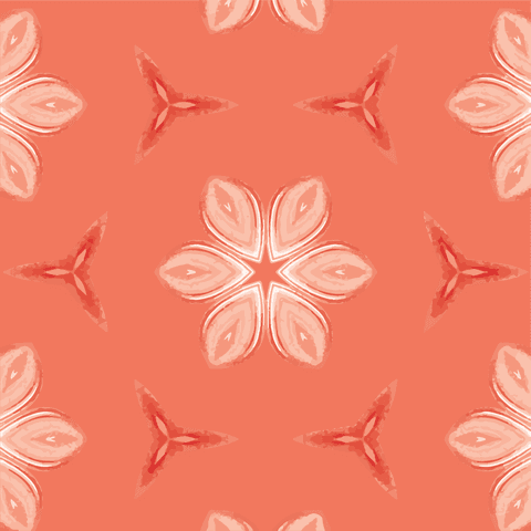 Digital Red and Pink Floral Pattern PNG On Transparent Background - Download Free Stock Videos Pikwizard.com
