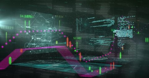 Navigating Global Business Strategy with Advanced Data Analytics - Download Free Stock Images Pikwizard.com