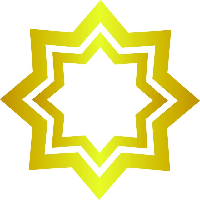 Transparent Geometric Golden Star Vector Design for Creative Uses - Download Free Stock Videos Pikwizard.com