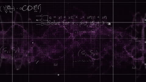 Dynamic Visualization of Mathematical Formulas on Digital Grid