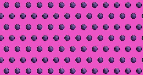 Purple Spheres Creating Retro Seamless Pattern in Pink - Download Free Stock Images Pikwizard.com