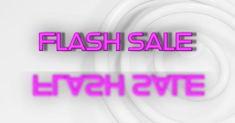 Flash Sale Promotion with Modern Circular Design