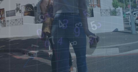 digital composite of business growth analytics on urban street - Download Free Stock Images Pikwizard.com