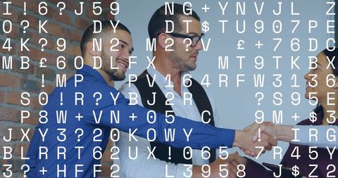 Business Team Analyzing Digital Data Concepts