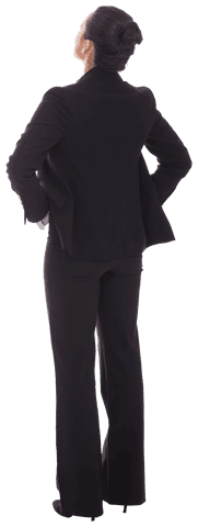 Businesswoman Posing Confidently on Transparent Background - Download Free Stock Videos Pikwizard.com