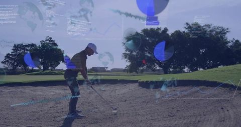 Combining Golf and Data Technology on a Sunny Day