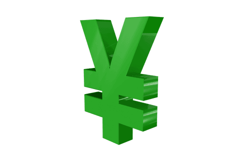 Green Yen Symbol on Transparent Background for Currency Concept - Download Free Stock Videos Pikwizard.com