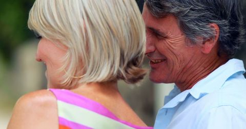 Mature Couple Enjoying Time Together Outdoors