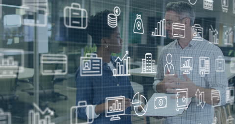 Business Collaboration with Digital Interface Overlays