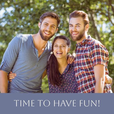 Joyful Friends Enjoying Summer Together Outdoors