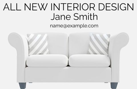 sleek white sofa for modern interior design promotion - Download Free Stock Templates Pikwizard.com