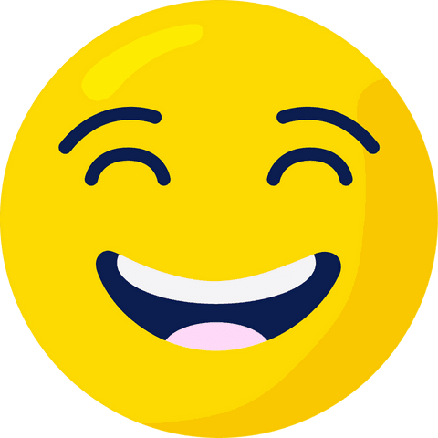 Large Glossy Smiling Face Emoji with Transparent Background - Download Free Stock Videos Pikwizard.com