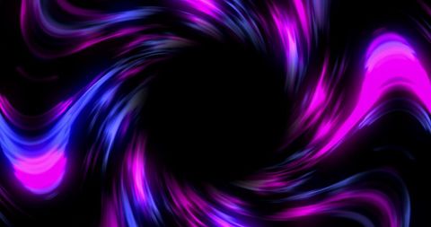 Vibrant Pink and Blue Energy Swirl on Black Background - Download Free Stock Images Pikwizard.com