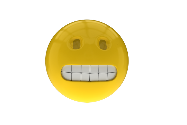 3D Illustration of Transparent Emoji with Clenched Teeth - Download Free Stock Videos Pikwizard.com