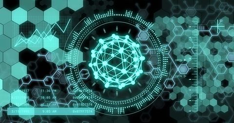 digital representation of scientific data and cybernetic connections - Download Free Stock Images Pikwizard.com