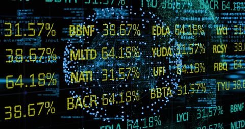 Global Data Processing with Digital Interface and Business Analytics - Download Free Stock Images Pikwizard.com