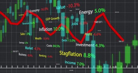 Digital Financial Data Analytics and Economic Trends - Download Free Stock Images Pikwizard.com