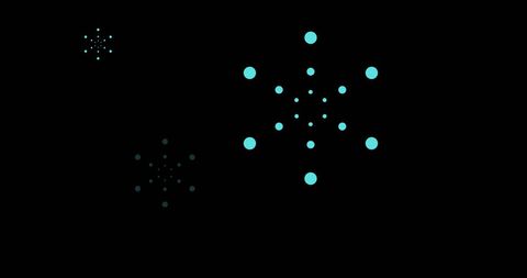 Glowing Blue Fireworks on Black Background Celebrating New Year - Download Free Stock Images Pikwizard.com