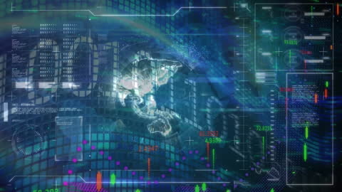 Holographic Finance and Technology Interface with Global Elements