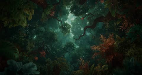 Lush Rainforest Canopy Exploration Journey