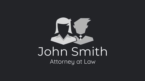 Professional Attorney Branding with Iconic Silhouettes - Download Free Stock Templates Pikwizard.com