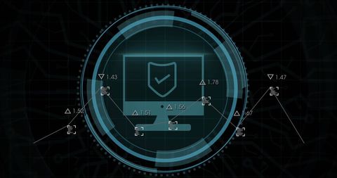 Digital interface executing data processing algorithms