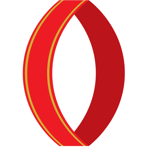 Transparent Red Ribbon Element on Clear Background - Download Free Stock Videos Pikwizard.com