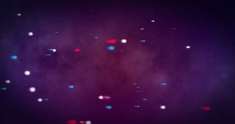 Dynamic Glowing Particles in Cosmic Void Background - Download Free Stock Images Pikwizard.com