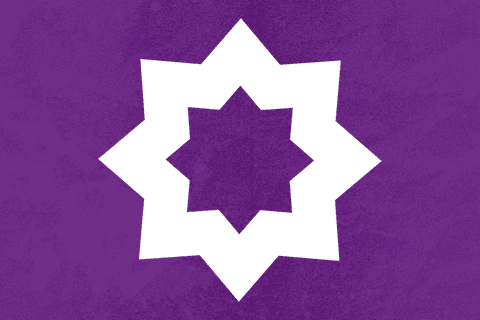 Abstract Geometric Transparent Star Shape on Purple Background - Download Free Stock Videos Pikwizard.com