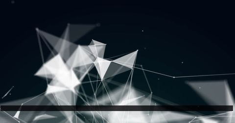 Digital Polygonal Graph Network with Interconnected Lines - Download Free Stock Images Pikwizard.com