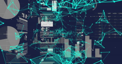 Digital Data Analysis with Network Connections and Graphs