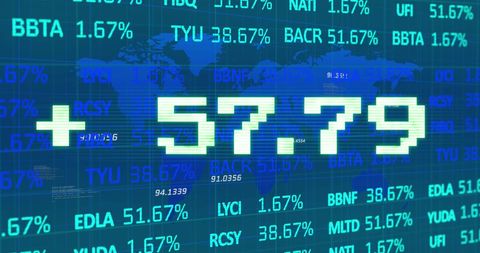 Global Stock Market Growth Illustrated Digitally on Trading Board - Download Free Stock Images Pikwizard.com