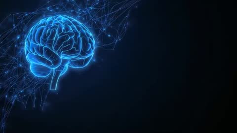 Futuristic Neural Mesh Illustrating Digital Brain in Motion