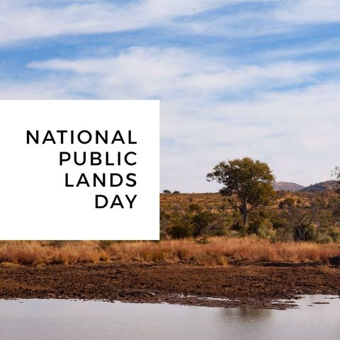 National Public Lands Day Celebrated in Scenic Landscape - Download Free Stock Templates Pikwizard.com