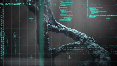 Digital DNA Strand with Data Interface Elements
