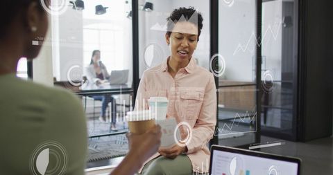 Digital Data Analysis in Modern Office with Business Professionals - Download Free Stock Images Pikwizard.com