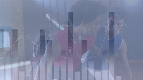 Basketball Players with Real-Time Data Visualizations