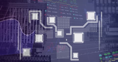 Digital Data Visualization in Stock Market Analytics