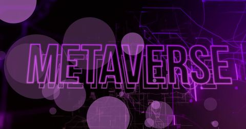 metaverse conceptually represented in digital space - Download Free Stock Images Pikwizard.com