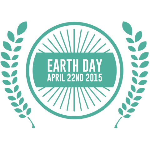 Earth Day 2015 Emblem on Transparent Background - Download Free Stock Videos Pikwizard.com