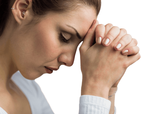 cathartic transparent prayer moment with eyes closed and hands intertwined - Download Free Stock Videos Pikwizard.com