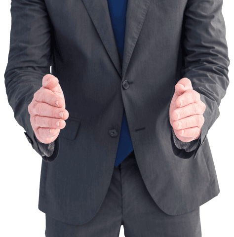 businessman in suit clapping with transparent background - Download Free Stock Videos Pikwizard.com
